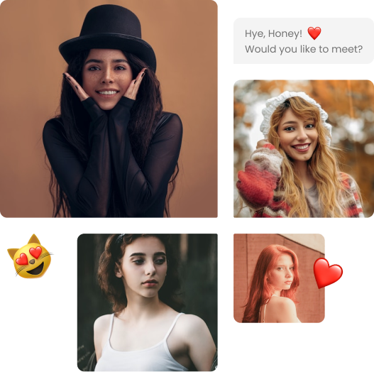 Girls photo collage